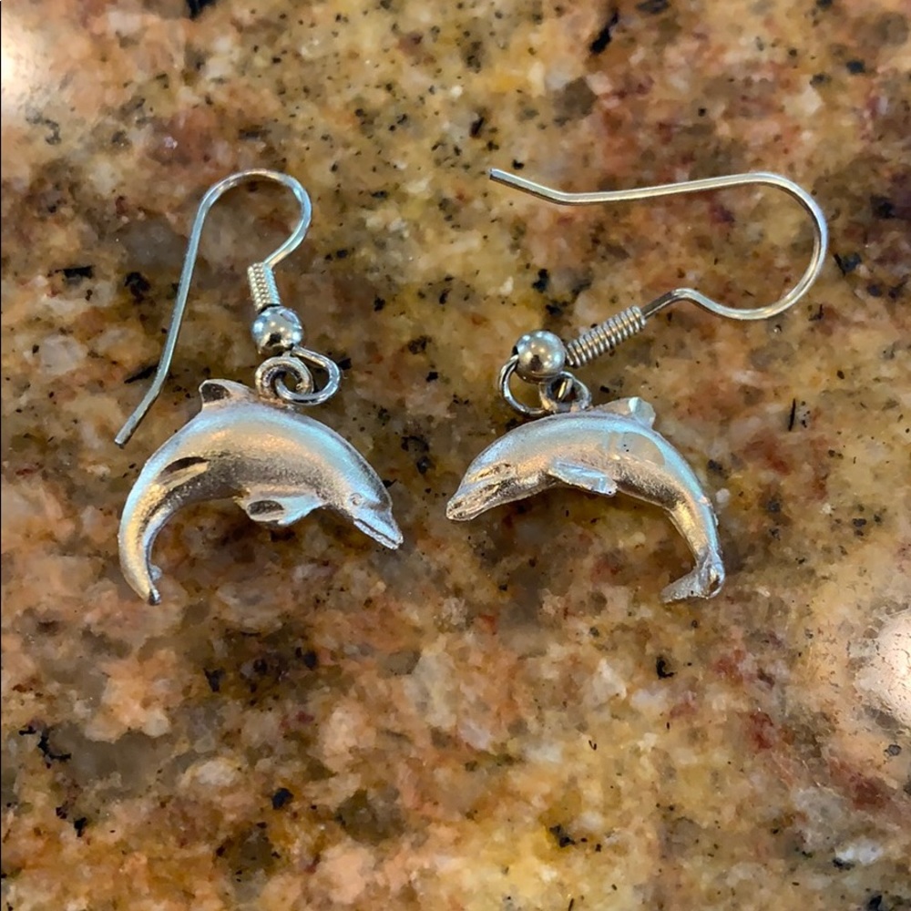 Dolphin earrings